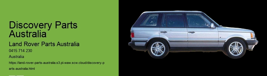 Explore the Latest Range of Land Rover Parts Online