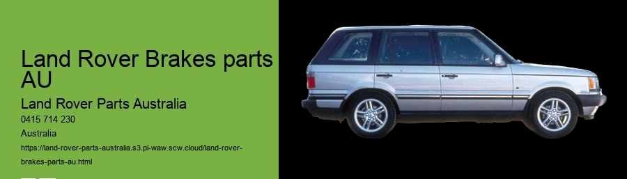 Land Rover Parts: The Aussie Way