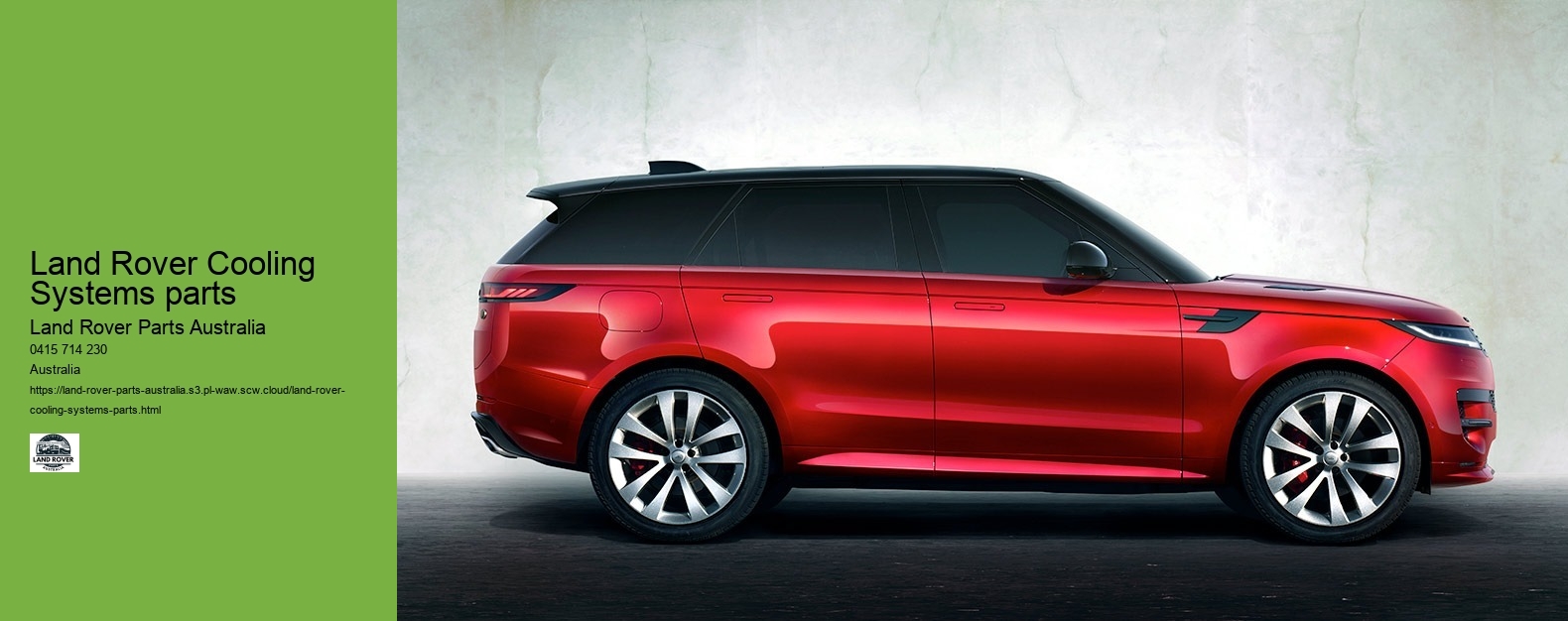 Rover Parts: Australian Expertise