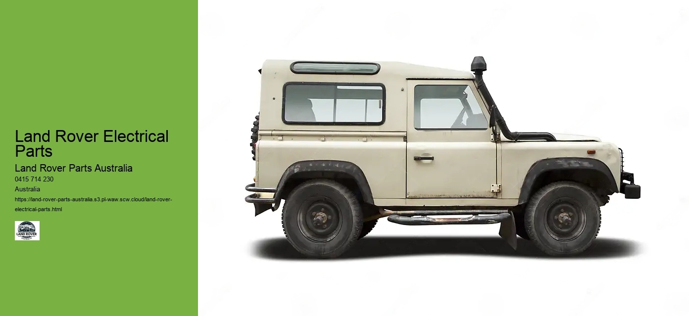 Australia's Land Rover Parts: New and Improved
