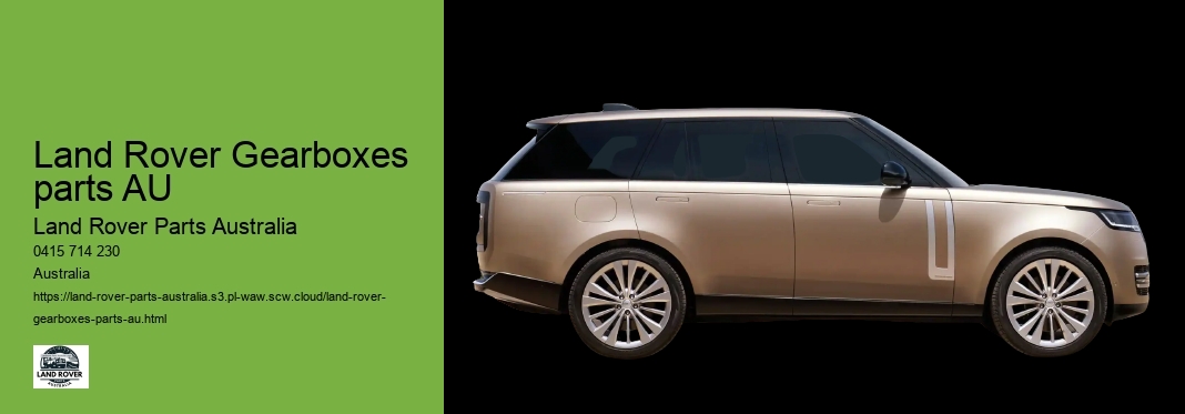 Land Rover Gearboxes parts AU